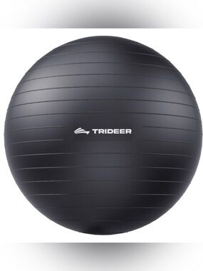 Black Exercise Stability Ball